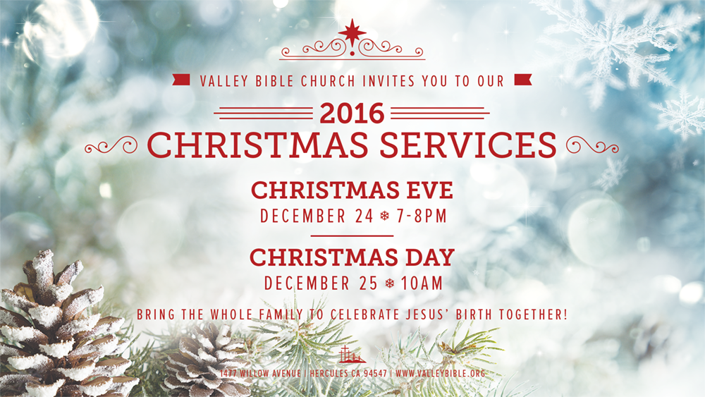 Welcome | Valley Bible Church